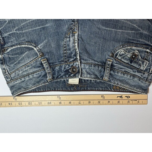 Silver Jeans Co. Women’s Bootcut Jeans 26L Cindy Aiko Y2K Hipster Distressed Hem - Picture 5 of 15